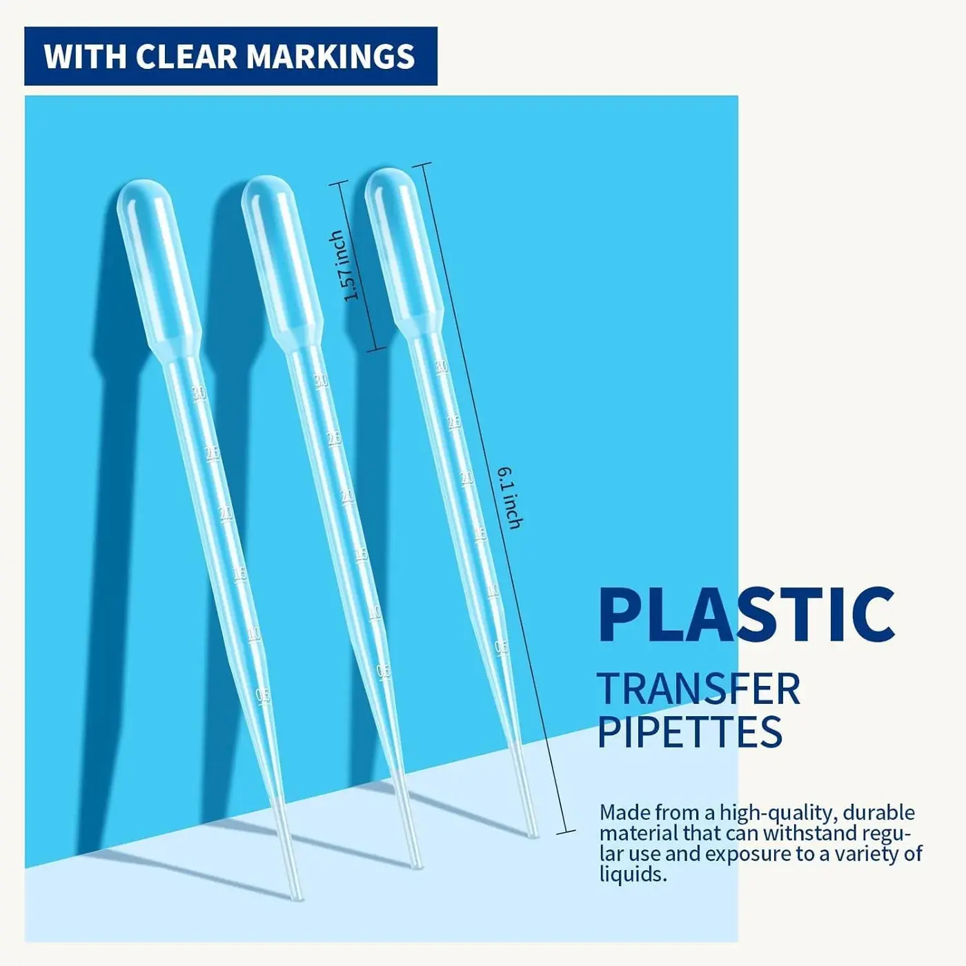 Pipetas Pasteur 3ML (10.000 pzs) - Miniatura 3
